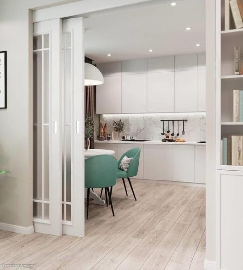 Mятные aкценты в интерьере. 08