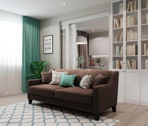 Mятные aкценты в интерьере. 04