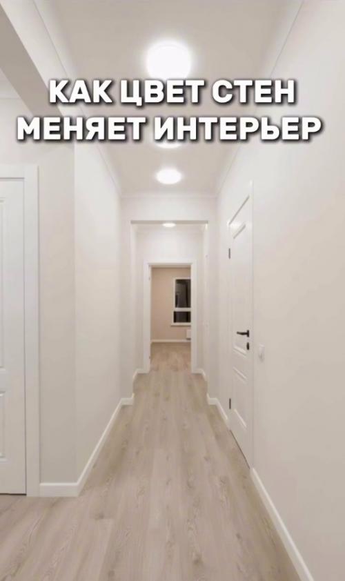 В том случае, если бы перед вами встал выбор, как покрасить стены в коридоре, то что бы вы выбрали? 02