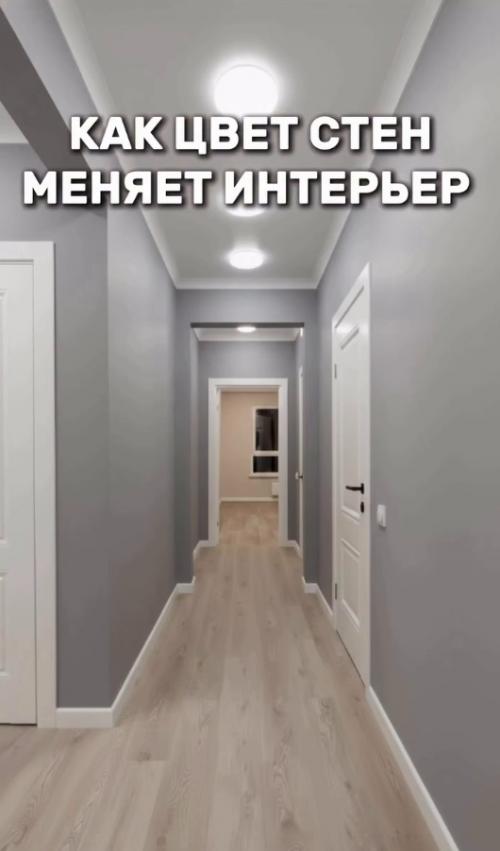 В том случае, если бы перед вами встал выбор, как покрасить стены в коридоре, то что бы вы выбрали? 03