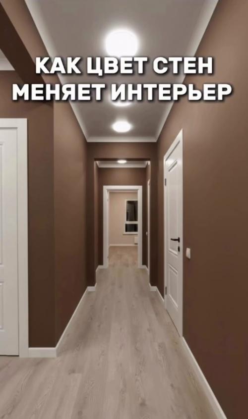 В том случае, если бы перед вами встал выбор, как покрасить стены в коридоре, то что бы вы выбрали? 04