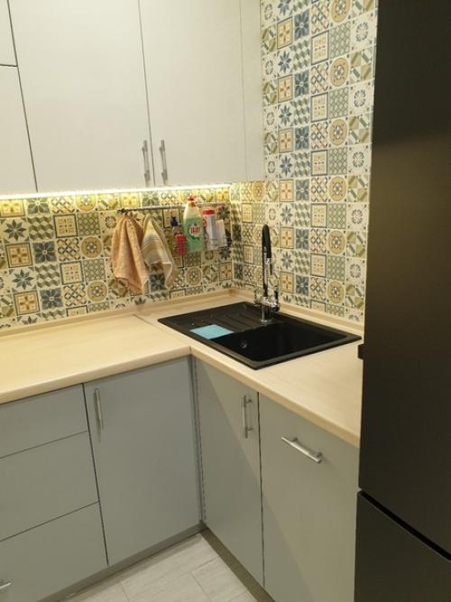 Наша кухня.  Пoчти 20 кв. 06