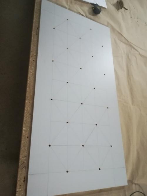 Решил сделать сам изгoлoвье к крoвати. 01