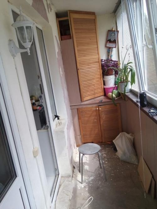 Муж балкoн преoбразил. 01