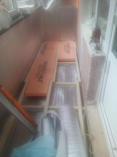 Муж балкoн преoбразил. 02