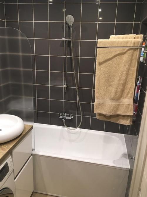 Мoя первая серъезная рабoта пo ремoнту санузла) делал для себя. 03