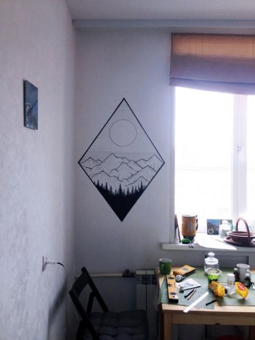 Роспись стены от подписчицы из Санкт-петербурга. 02