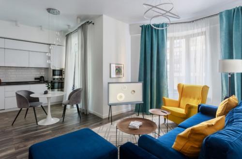 Как увеличить пространство кухни: объединение двух зон.