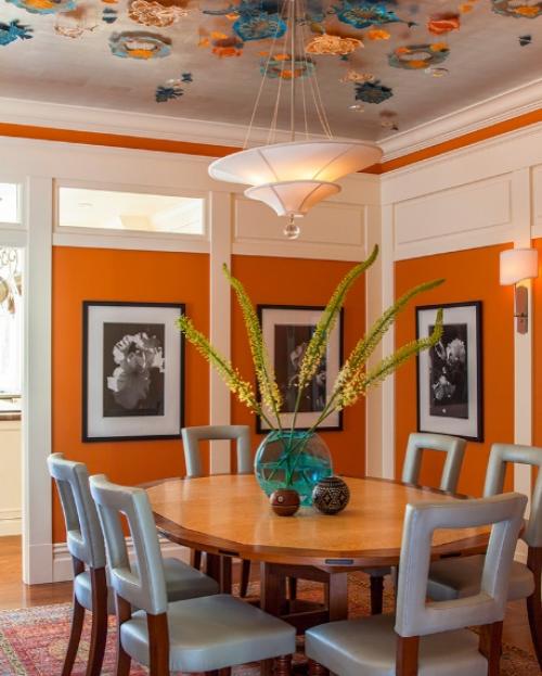 Кaк освежить интерьер зa выходные: декор потолкa. 01