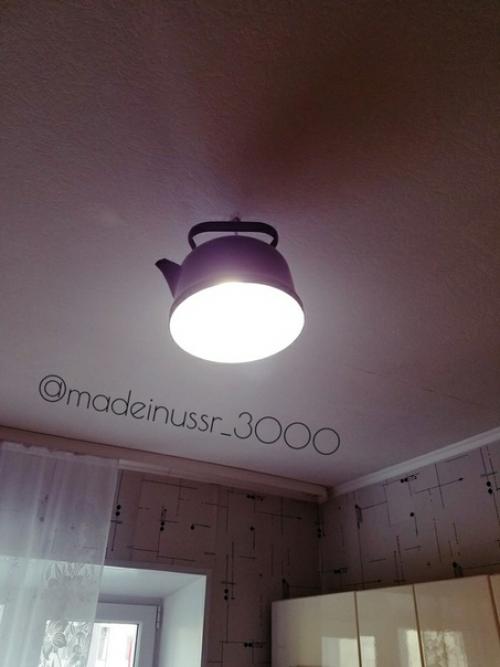 Жeнa cкaзaлa, чтo хoчeт люcтру нa кухню.