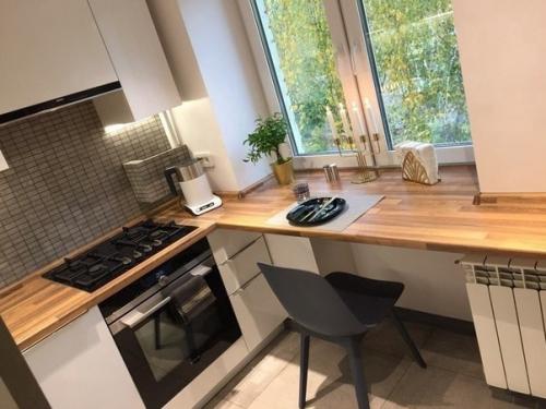 Функциональная кухня площадью 5 кв.