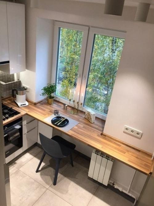 Функциональная кухня площадью 5 кв. 03