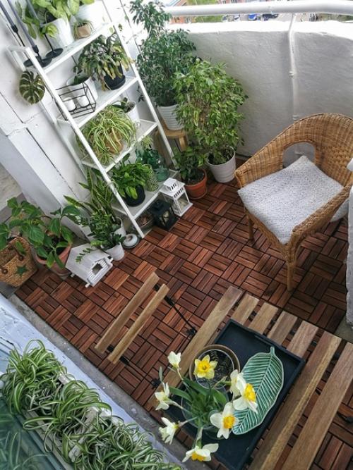Оазис на балконе своими руками. 02