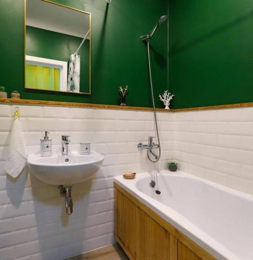 Разные оттенки одного цвета гармоничный интерьер во всей квартире создадут. 05