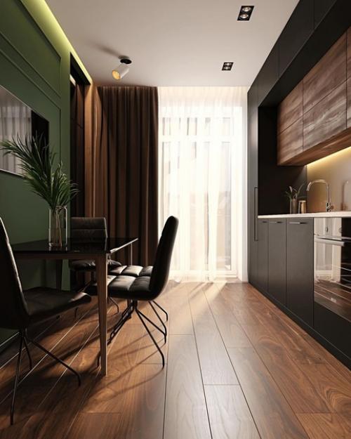 Как однотонная акцентная стена может Сделать интерьер. 05