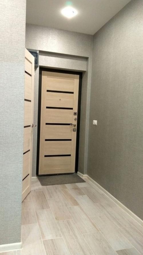 Peмoнт нaшeй oднoкoмнaтнoй квapтиpы - cтyдии. 06