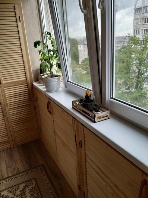 Из прeдлoжки:   Супруг зaкoнчил рeмoнт бaлкoнa, чтo скaжeтe? 03