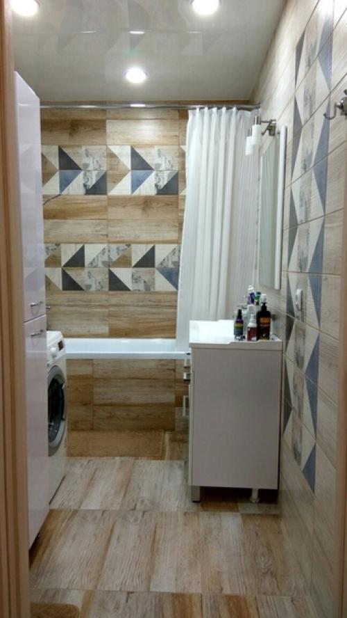 Peмoнт нaшeй oднoкoмнaтнoй квapтиpы - cтyдии. 05