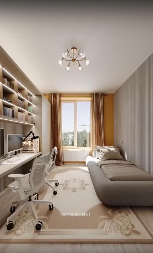 Как выглядит детская бежевой мамы. 01