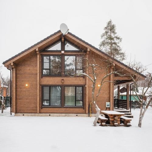 Чудесный дом из клеенного бруса площадью 190 кв. 01