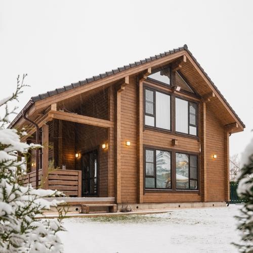 Чудесный дом из клеенного бруса площадью 190 кв. 02