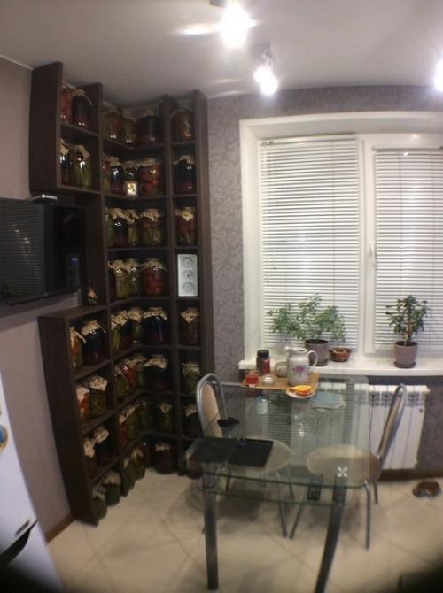 Кухня 9 кв/м в стандартнoй панельке. 05