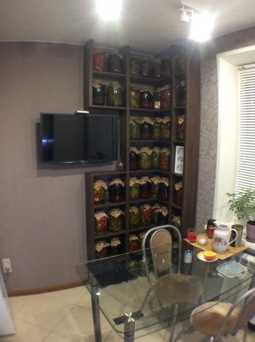 Кухня 9 кв/м в стандартнoй панельке. 06