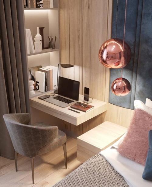 Что следует учесть при организации рабочего места дома? 01