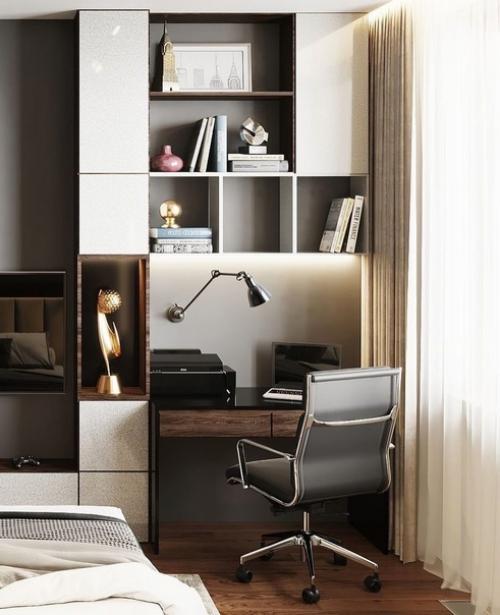 Что следует учесть при организации рабочего места дома? 06