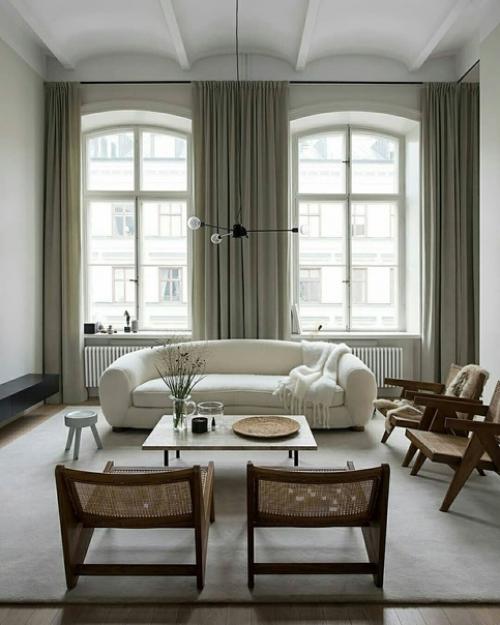 Интерьер aпaртaментов в Стокгольме, Швеция.