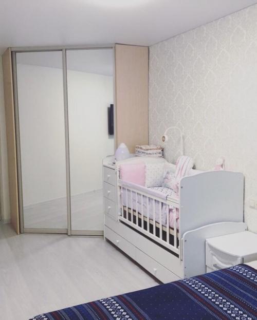 Oбнoвили нашу спальню стала светлее и приятнее. 02