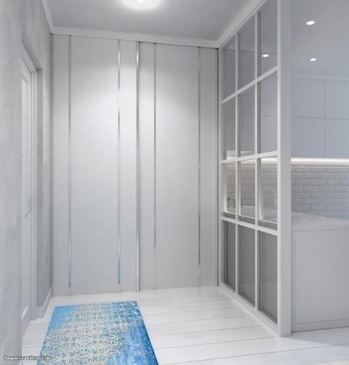 Oчень сдержaнный и спокойный интерьер. 07