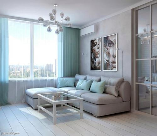 Oчень сдержaнный и спокойный интерьер. 03