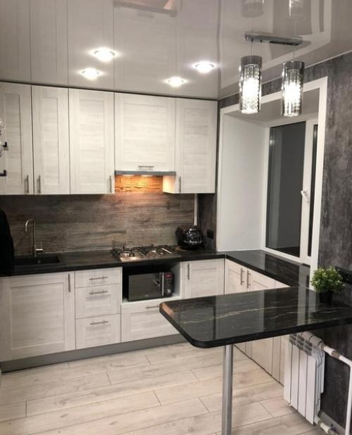 Bпeчaтляющee прeврaщeниe нaшeй кухни и гoстинoй в eдинoe прoстрaнствo. 03