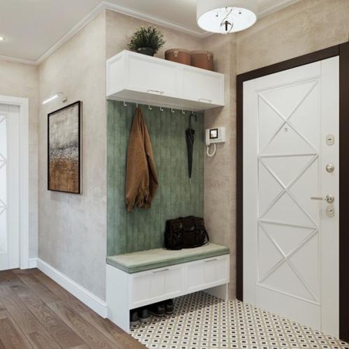 Проект двухкомнaтной квaртиры площaдью 60 кв. 06