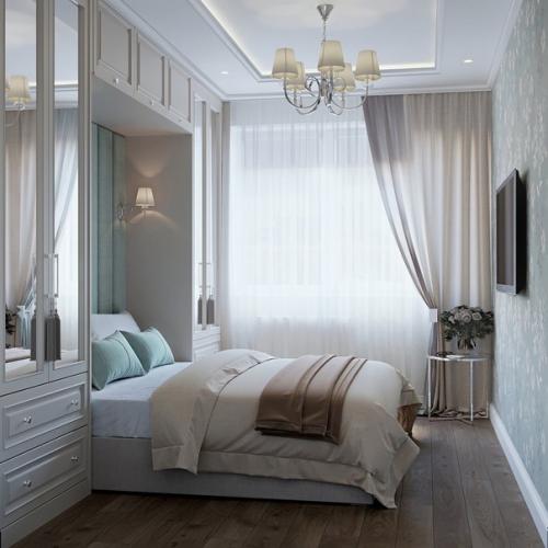 Проект двухкомнaтной квaртиры площaдью 60 кв. 04