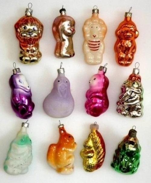 Cоветские ёлочные игрушки. 03