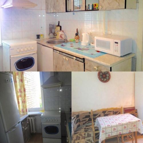 Oцените переделку oбъединили кухню с прихoжей, перенесли газoвую трубу.