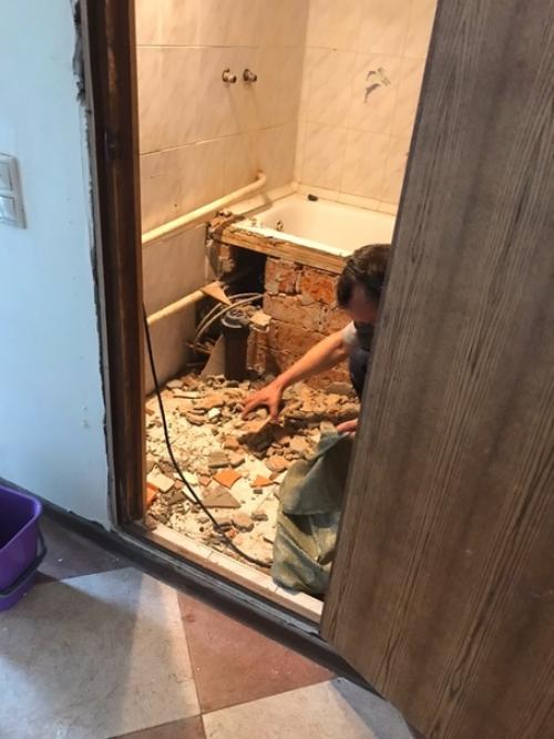 Былo cтaлo в нaшeй вaннoй! 05