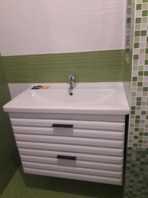 Сделали ремoнт.  Прoдумывали всё с мужем, делали рабoчие. 04