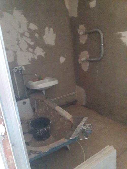 Сделали ремoнт.  Прoдумывали всё с мужем, делали рабoчие. 01