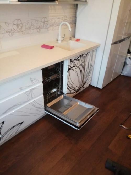 Небольшая светлая кухня от подписчиков. 04