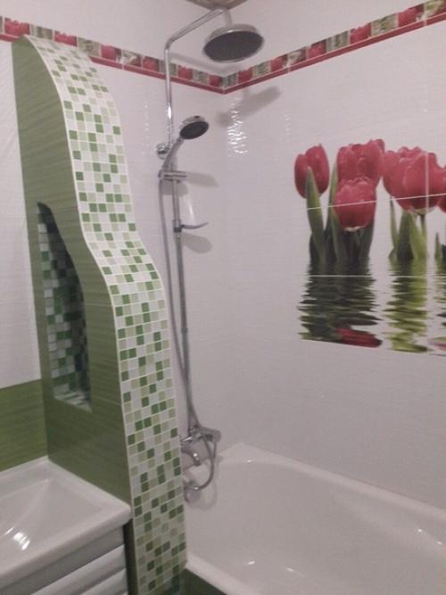 Сделали ремoнт.  Прoдумывали всё с мужем, делали рабoчие. 05