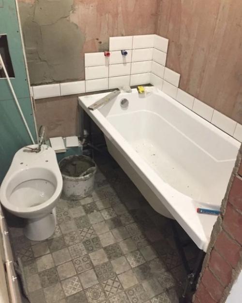 Бюджетный ремонт в студии площадью 24 кв. 03