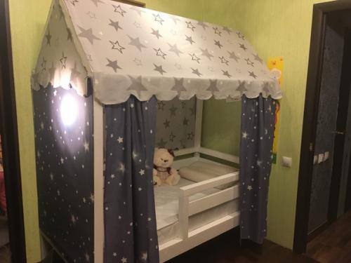 Детская кроватка - домик своими руками от подписчиков из Перми. 03