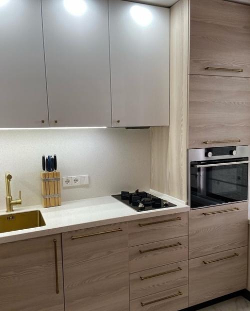 Стильная кухня в хрущёвке! 03