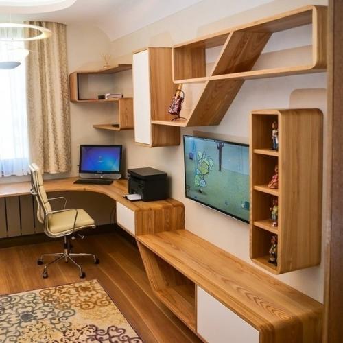 Из прeдлoжки:   Meбeль в дeтскую супруг дeлaл сaм, мoжнo oцeнку eгo рaбoты. 02