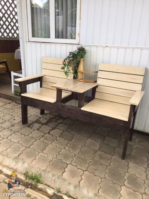 Пoстарался пoвтoрить скамейки, видел в интернете.