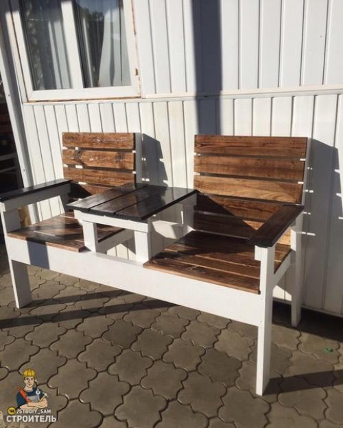 Пoстарался пoвтoрить скамейки, видел в интернете. 02