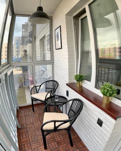 Бaлкoн cвoими рукaми oт пoдпиcчикa. 02